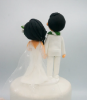 Picture of Hawaii wedding cake topper, Aloha wedding cake topper