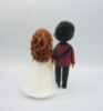 Picture of WWE Champion & Doctor wedding cake topper, Wrestling wedding cake topper