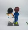 Picture of Runner Wedding Cake Topper, Marathon Wedding Cake topper