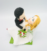 Picture of Wedding dance wedding cake topper, First dance bride & groom topper