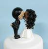 Picture of African American Wedding Cake Topper