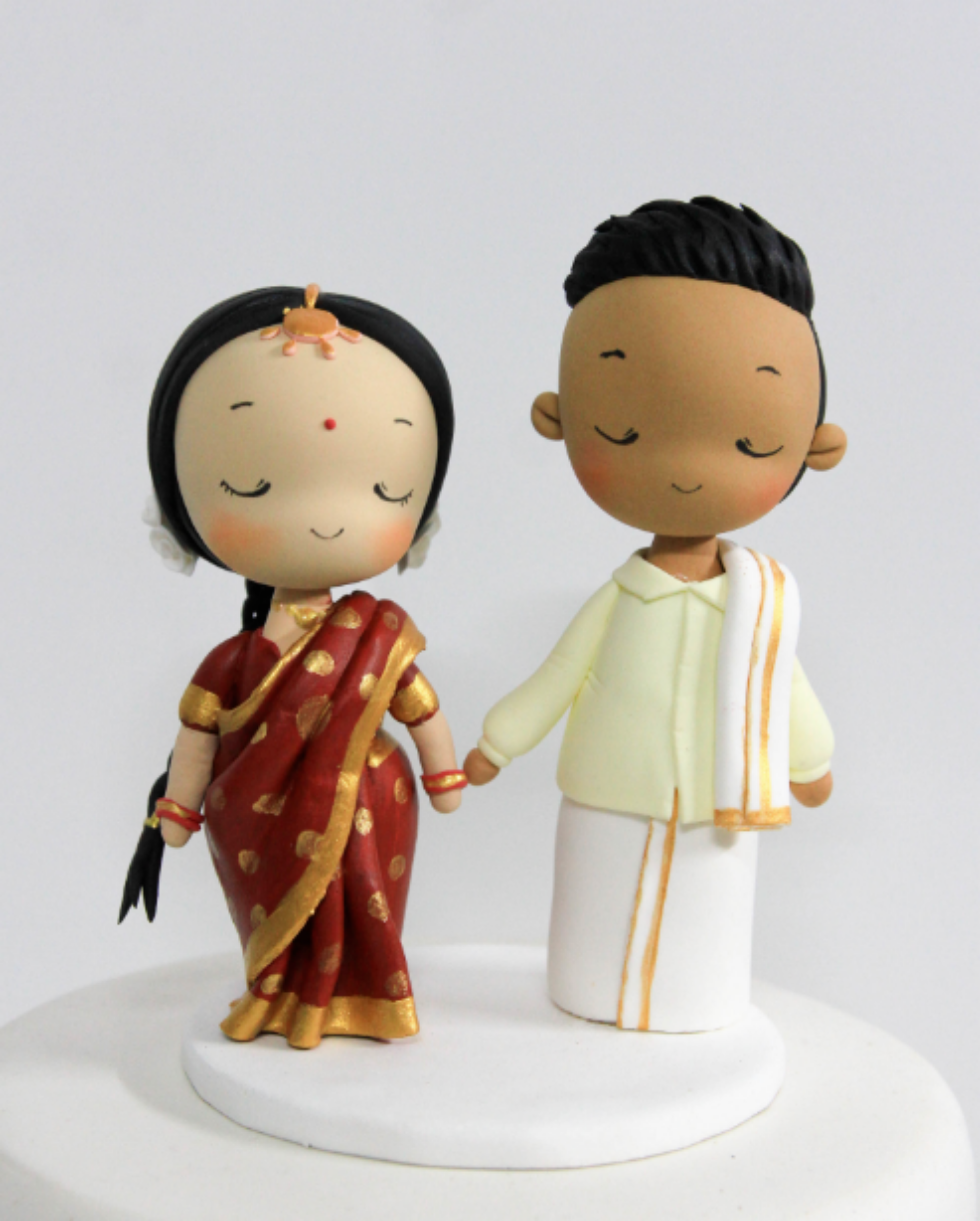 Picture of Traditional Indian Wedding Cake Topper