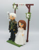 Picture of Animal crossing  wedding cake topper, gamer wedding topper