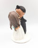 Picture of Classic wedding cake topper, small wedding cake decoration