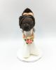 Picture of  Kissing Wedding Cake Topper, Kissing Bride & Groom Topper