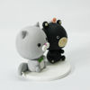 Picture of Squirrel and Bear Wedding Cake Topper, Woodland wedding cake topper