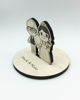 Picture of Personalized Wood Engraved Wedding Cake Topper, Animal Crossing Bride & Groom Figure