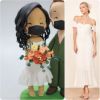 Picture of Beach Boho wedding cake topper