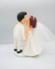 Picture of Nose kiss wedding cake topper, Eskimo kiss wedding theme