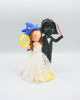 Picture of Sonic and Star Wars wedding cake topper