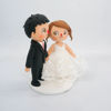 Picture of Custom Animal Crossing inspire wedding cake topper, Online game dating wedding theme