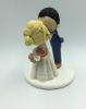 Picture of Custom Wedding Cake Topper, pink wedding theme