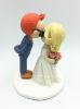 Picture of Ginger Hair groom & Blonde hair bride Wedding Cake Topper