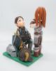 Picture of Skyrim and Dark Souls Wedding Cake Topper, Video Gamer wedding cake topper