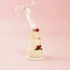 Picture of Custom Wedding Cake Ornament, Personalized Keepsake Wedding Cake Replica