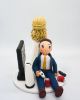 Picture of Game Over Gamer Wedding Cake Topper, Funny Wedding Cake Topper, PS 5 topper, groom cake topper