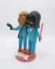 Picture of Chewbacca and Darth Vadar Wedding Cake Topper, Gay Wedding Cake Topper