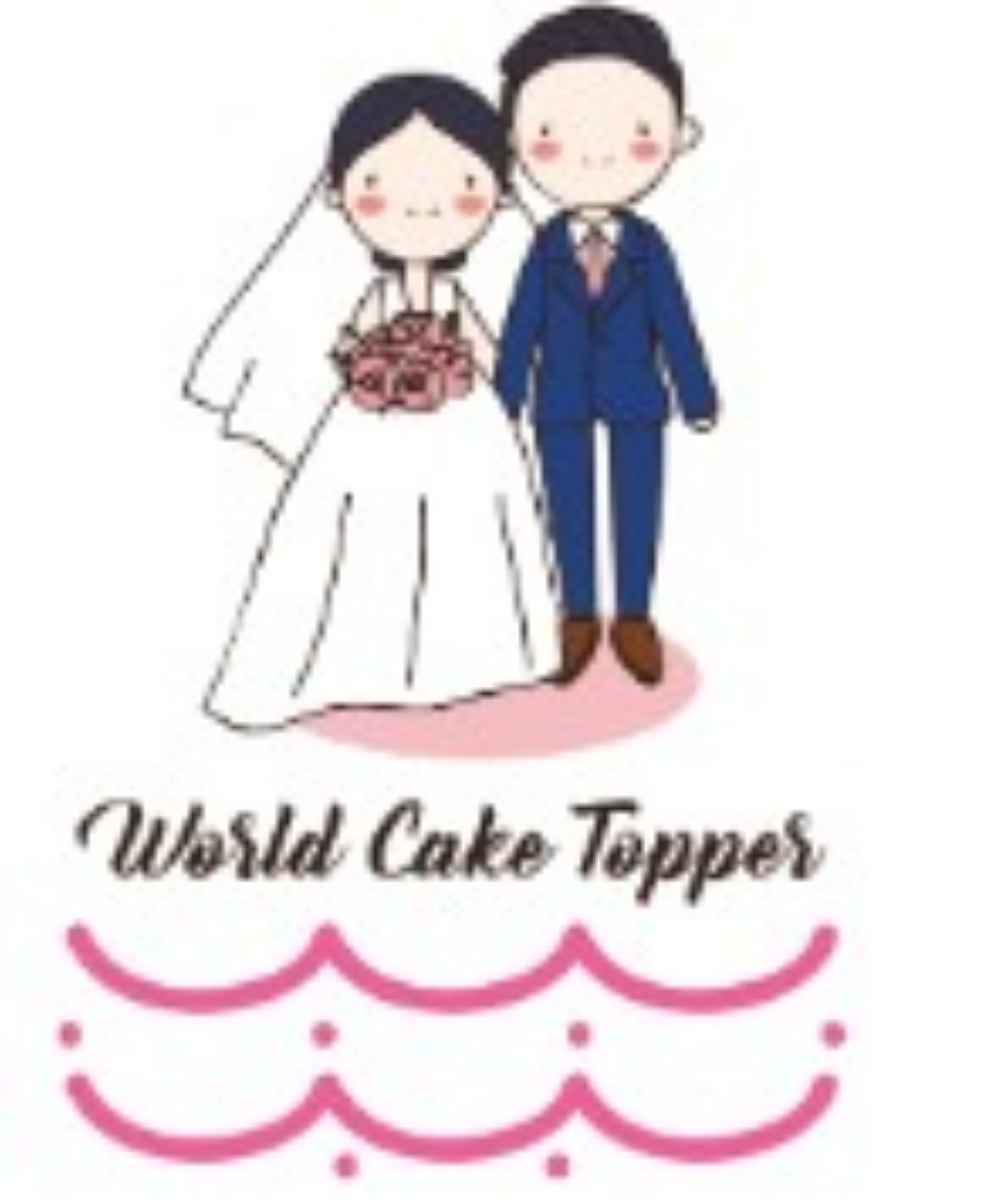 Picture of Custom Wedding Cake Topper for Elena