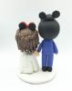 Picture of Custom Mickey and Minnie Wedding Cake Topper, Disney Inspired Wedding Cake Topper