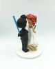 Picture of Harry Potter wedding cake topper, Star Wars mini wedding cake topper