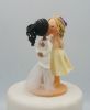 Picture of Bride and Bride Wedding Cake Topper,  Wedding Theme Cake Topper