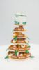 Picture of Wedding cake replica ornament, Donut wedding cake ornament, 1st first anniversary newlyweds gift