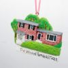 Picture of Custom House ornament, Unique Real Estate closing gift, house warming gift