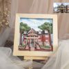 Picture of Personalized Clay House Portrait, Framed 3D Clay House, Realtor Closing Gift