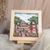 Picture of Personalized Clay House Portrait, Framed 3D Clay House, Realtor Closing Gift