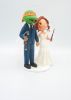 Picture of Ninja Turtle and Hogwarts Bride Wedding Cake Topper