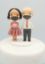 Picture of 10 Years Anniversary Wedding Cake Topper, Dusty Rose Wedding Theme