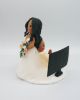 Picture of UFC Fan Wedding Cake Topper, Funny Bride & Groom Topper