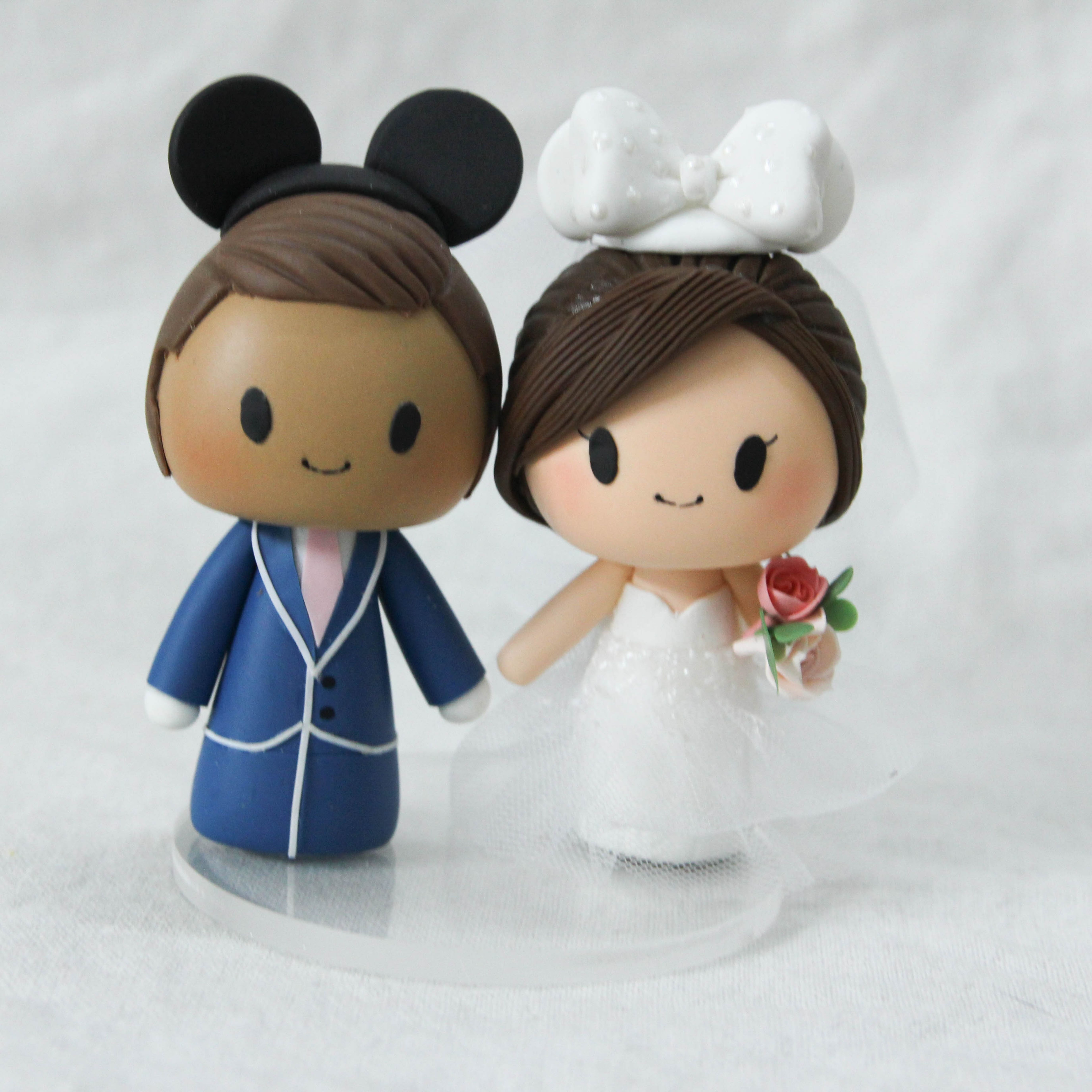 Picture of Mickey and Minnie Wedding Cake Topper