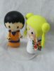 Picture of Son Goku and Sailor Moon wedding cake topper- Anime inspire wedding theme