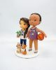 Picture of Kings Basketball wedding cake topper, Plant lover wedding topper