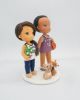 Picture of Kings Basketball wedding cake topper, Plant lover wedding topper