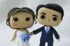 Picture of Mini Funko pops Wedding Cake Topper, Lavender Wedding Theme