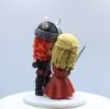 Picture of Vikings Inspired Wedding Cake Topper, Wedding Gift for Vikings Fans