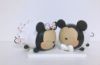 Picture of Disney Tsum Tsum wedding cake topper, Mickey & Minnie Tsum Tsum cake topper