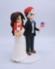 Picture of Ash and Misty Wedding Cake Topper, Pokemon Wedding Cake Topper, American & Canadian wedding couple