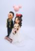 Picture of Happily Ever After Wedding Cake Topper, Minnie Inspire Wedding cake topper, Hawaii Wedding Cake Topper, Aloha Wedding Theme
