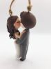 Picture of Custom Bride & Groom Wedding Ornament, First Christmas Married Ornament, Newlywed Christmas Ornament