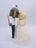 Picture of Bounty Hunter Wedding Cake Topper, Star Wars Fan Wedding Cake Topper