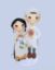 Picture of Vietnam Ao Dai Wedding Cake Topper,  Vietnamese Wedding Traditions