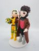 Picture of Gambit & Rogue Wedding Cake Topper, Custom X-Men Wedding Cake Topper, Wedding  Gift for X-Men Comic Fans