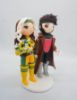 Picture of Gambit & Rogue Wedding Cake Topper, Custom X-Men Wedding Cake Topper, Wedding  Gift for X-Men Comic Fans