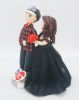 Picture of Emo Pop Punk Till Death Wedding Cake Topper, US-Canadian Wedding Cake Topper