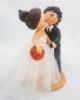 Picture of Basketball Wedding Cake Topper, Basketball Defending Wedding Cake Topper