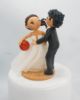 Picture of Basketball Wedding Cake Topper, Basketball Defending Wedding Cake Topper