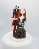 Picture of Jack & Sally Wedding Cake Topper, The Nightmare Before Christmas Wedding Theme